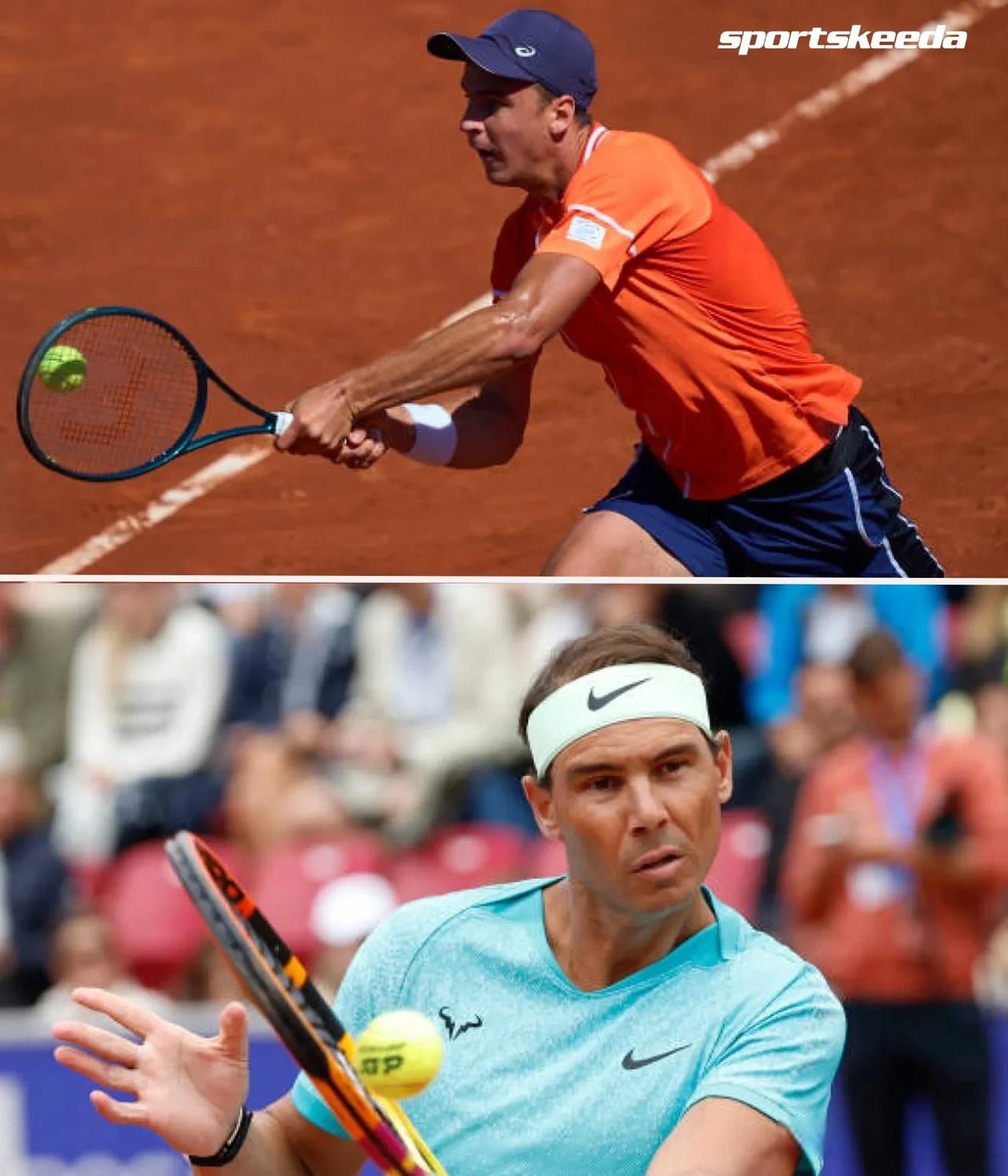 欧洲网球队逆转西班牙网球队，纳达尔完成帽子戏法的简单介绍