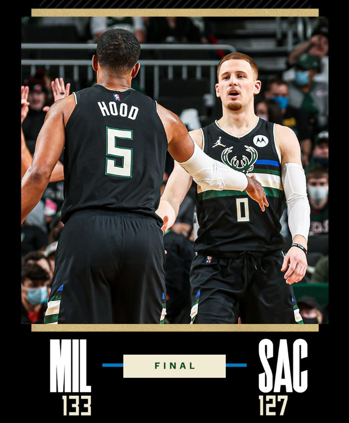 -雄鹿逆转太阳，取得连胜